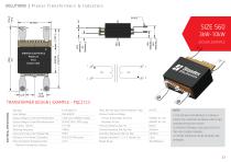 3kW-10kW Planar Transformers | Size 560 - 2