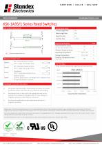 KSK-1A35-1 Series Reed Switches - 2