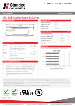 KSK-1A83 Series Reed Switches - 2