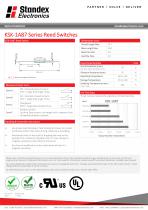 KSK-1A87 Series Reed Switches - 2