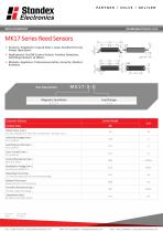 MK17 SERIES REED SENSOR - 1