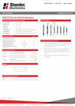 MK23 SERIES REED SENSOR - 2