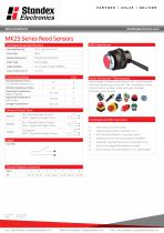 MK25 SERIES REED SENSOR - 2