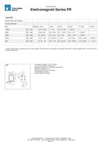 Elettromagneti Linear Solenoids > Series PR - 4