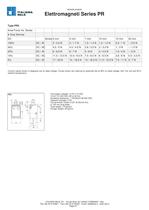 Elettromagneti Linear Solenoids > Series PR - 6