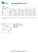 Elettromagneti Linear Solenoids > Series PR - 7