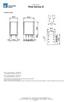 Relè Industrial Relays > Series D - 5