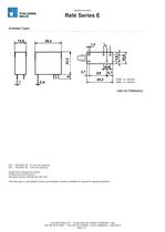 Relè Miniature Relays > Series E - 3