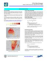 Model C2195A PTS Powerterm Solar Regulator - 4