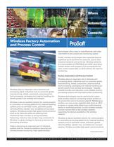 Wireless Factory Automation and Process Flyer - PROSOFT - PDF Catalogs ...