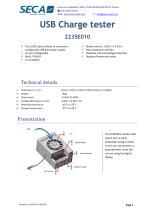 USB charge tester for Aircraft maintenance - 1