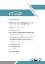 Cartuator Electric Roof Lift System X01-4