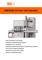 DSE5200 In-line Test Handler - 1