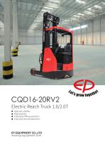 CQD16-20RV2 Electric Reach Truck 1.6/2.0T-1