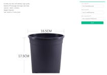 Plastic Pot Plant Pot Flower Pot-2