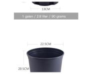 Plastic Pot Plant Pot Flower Pot-3