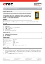 Digital thermo hygrometer RV1610 - 1