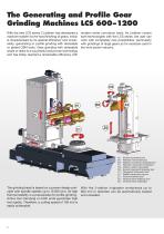 Generating and profile gear grinding machines LCS 600-1200 - 2