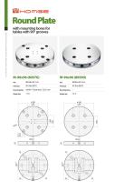 BASE PLATES in Square and Round for Zero Point Quick Changing System-7