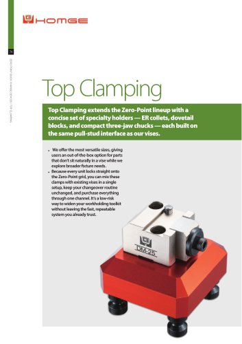 Dovetail Fixture_ Top Clamping for Zero Point Quick Clamping Systems
