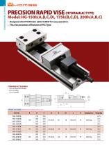 HG PRECISION RAPID VISE (Mechanical /Hydraulic Type)-1