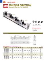 HRV Series Multi-Station Clamping Vise (Multi-Flex Downward-Force Workholding) MD-1