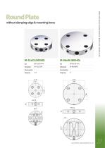 ROUND PLATE for Zero Point Quick Change Devices -g-1