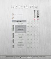 RESISTOR OPAL High performance taps-2