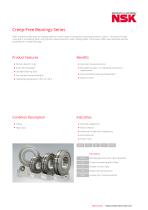 Creep-Free Bearings Series - 1