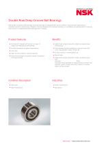 Double Row Deep Groove Ball Bearings-1