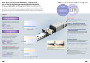 LINEAR GUIDES FOR CONTAMINATED ENVIRONMENTS - V1 SERIES - 2