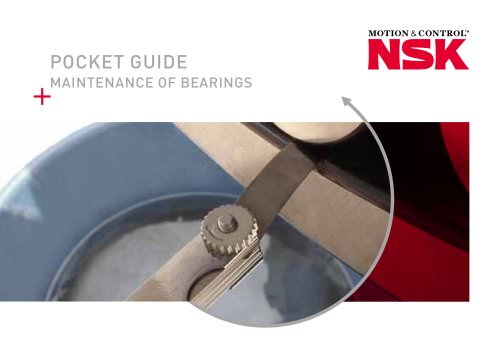 Pocket Guide - Maintenance of Bearings