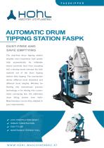 AUTOMATIC DRUM TIPPING STATION FASPK - 1