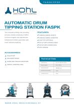 AUTOMATIC DRUM TIPPING STATION FASPK - 2