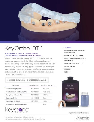 KeyOrtho IBT &trade;