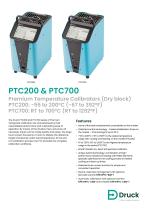 Druck PTC200 and PTC700