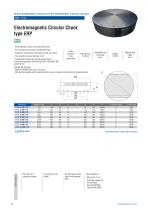 CIRCULAR MAGNETIC CHUCKS FOR TURNING AND GRINDING-4
