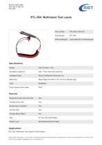 RBT Digital Multimeter (DMM) Test Leads Catalogue-4