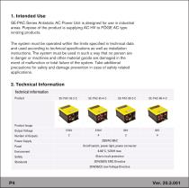 AC Type Power Units SE-PAC Series - 4