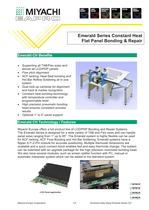 Emerald Series Constant Heat Flat Panel Bonding & Repair - 1