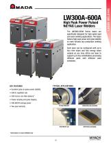 High Speed Aluminum Industrial Laser Welder - 300W - 1