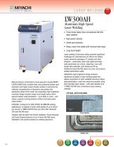 High Speed Aluminum Industrial Laser Welder - 300W - 1