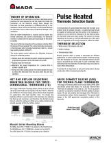 Pulse Heated Thermode Selection Guide - 1