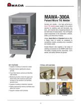 Pulsed Micro TIG Welder - MAWA-300A - 1