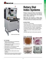 Rotary Dial Index Systems - 1