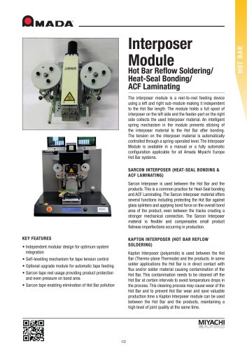 Sarcon and Kapton Modules