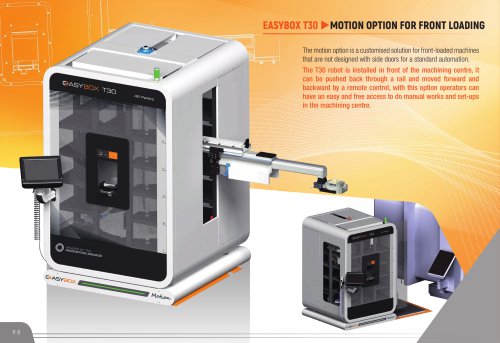 EASYBOX T30 - MOTION OPTION FOR FRONT LOADING