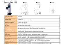 Security Gate MBG - 2