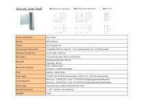 Security Gate SAR - 2