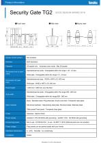 Security Gates Product Information with QR code - 4